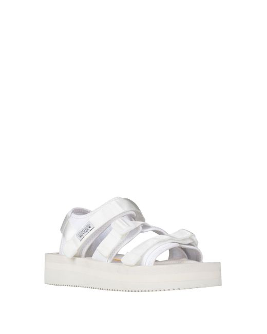 Suicoke White Sandals for men