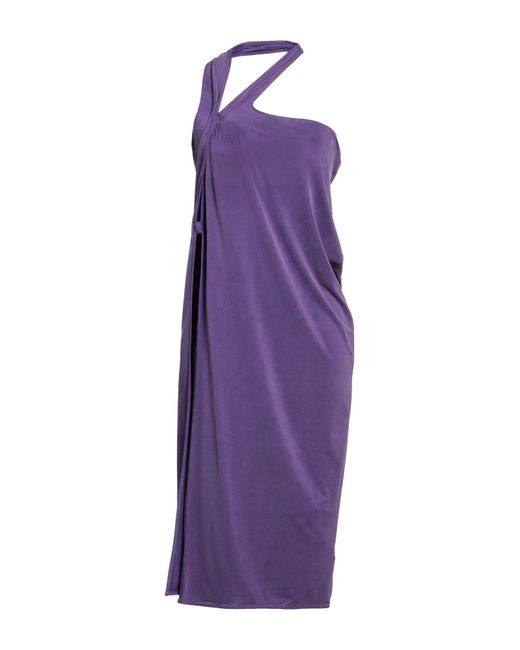Jacquemus Purple Midi Dress