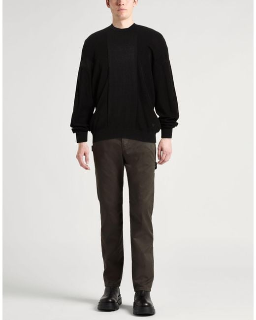 Emporio Armani Black Jumper for men