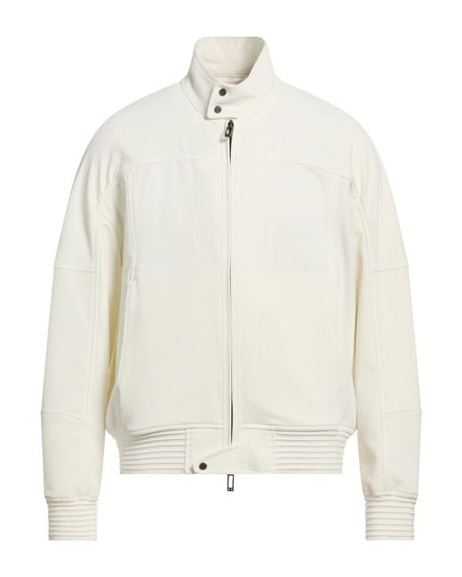 Emporio Armani White Jackets for men