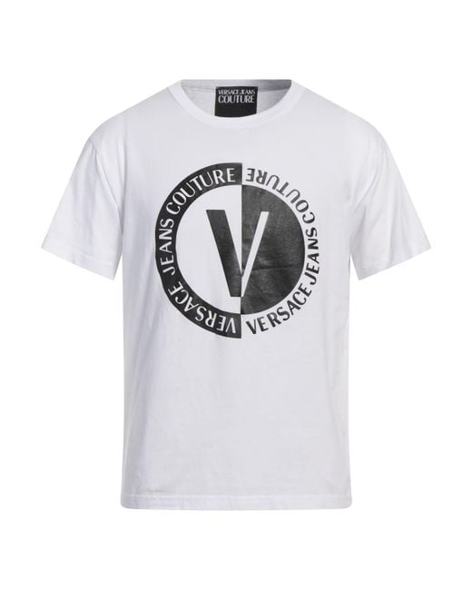 Versace Jeans Couture Gray T-Shirt Cotton for men