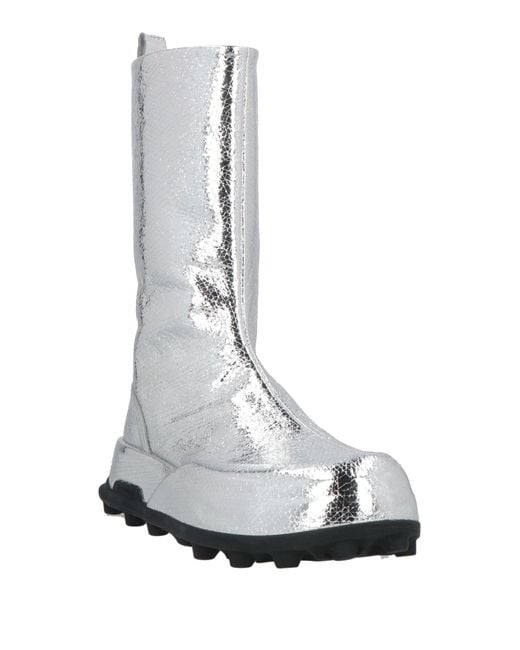 Jil Sander White Stiefel