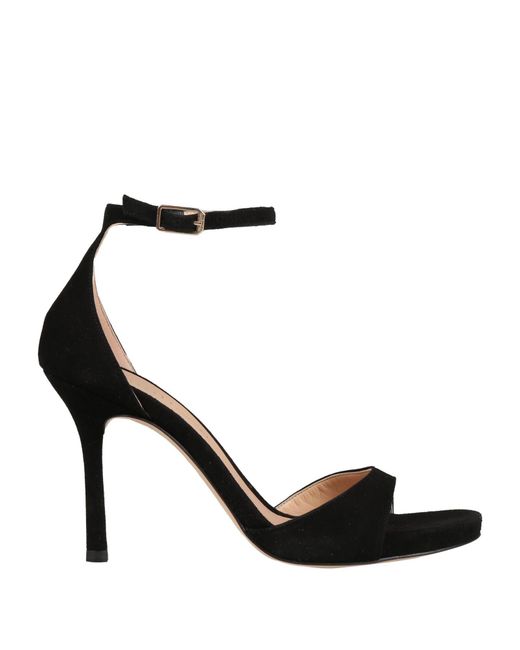 Unisa Black Sandals