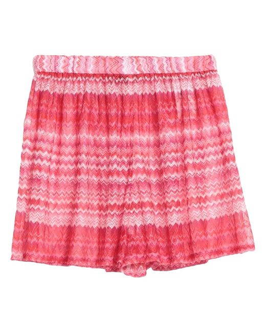 Missoni Pink Beach Shorts And Trousers