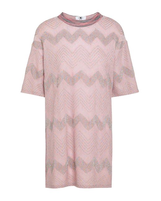 Top Missoni de color Pink