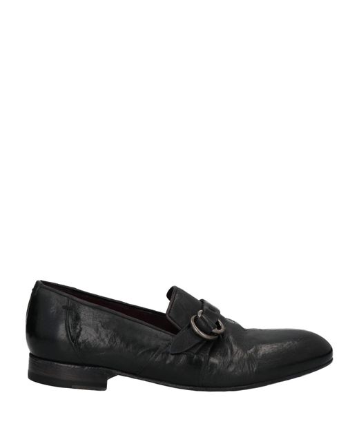 Lidfort Black Loafer for men