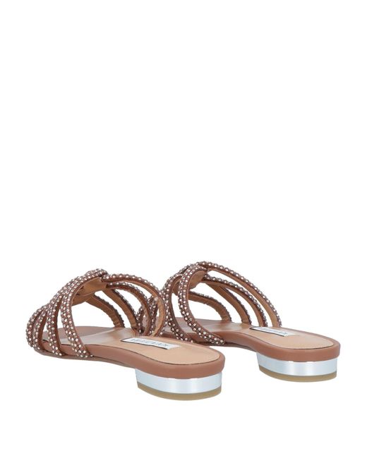 Aquazzura Brown Sandals