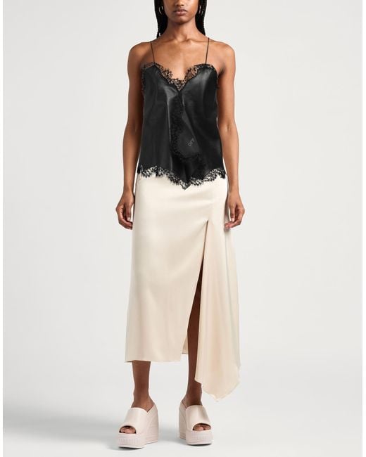 Off-White c/o Virgil Abloh Black Top Lambskin, Polyamide, Cotton, Modal