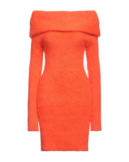 Isabel Marant Orange Midi Dress
