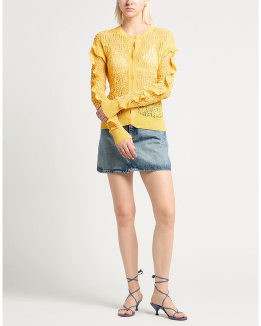 Stella McCartney Yellow Cardigans