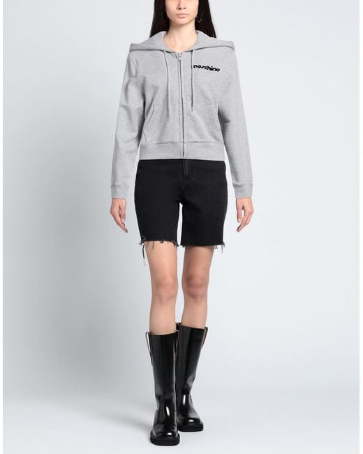 Moschino Gray Sweatshirt