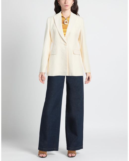 SEVENTY VENEZIA White Blazer