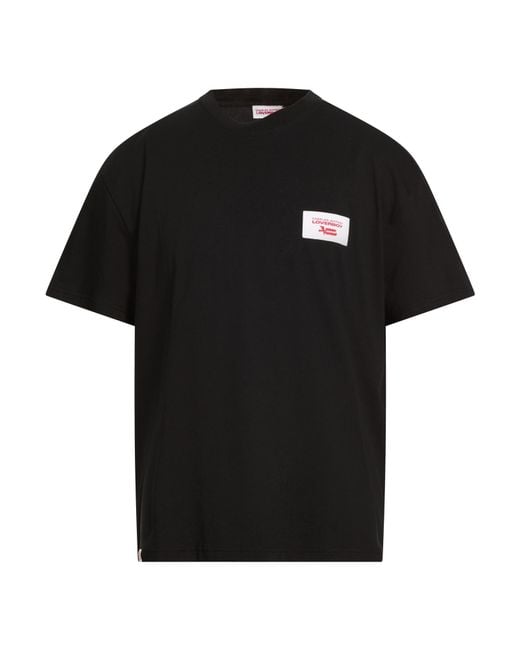 Charles Jeffrey Black T-Shirt Cotton for men