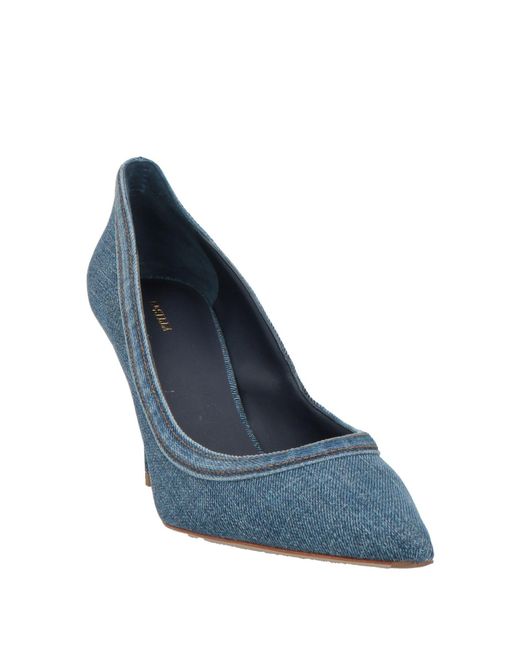 Le Silla Blue Pumps