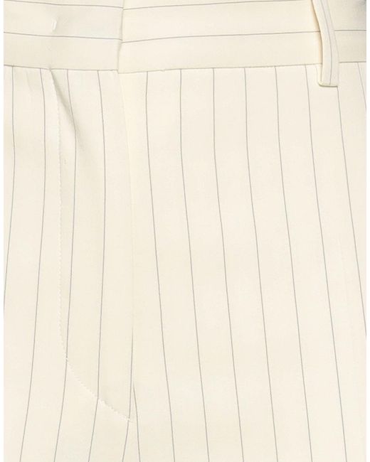 Sportmax Natural Pants Ramie, Viscose, Elastane, Polyester