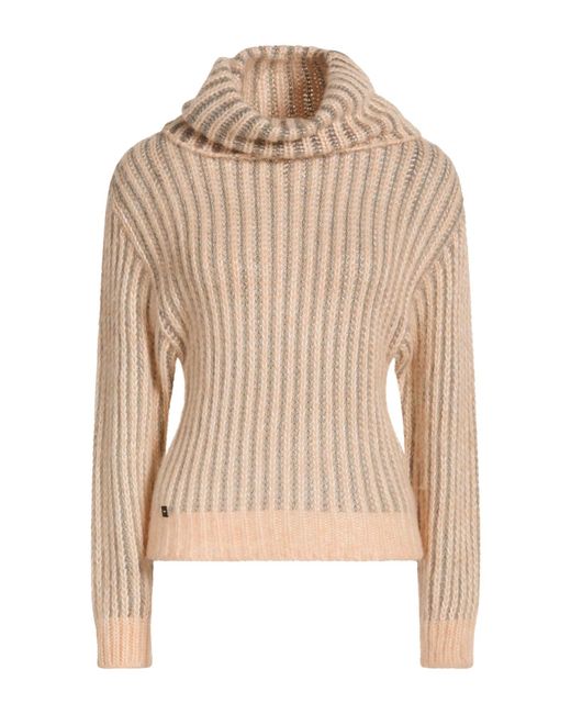 Manila Grace Natural Turtlenecks