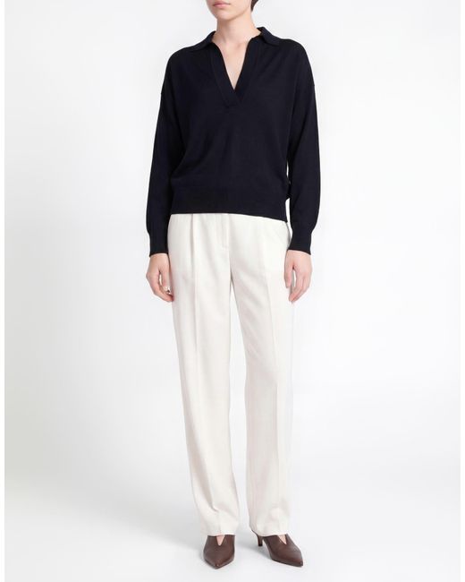 Alpha Studio Blue Midnight Sweater Merino Wool