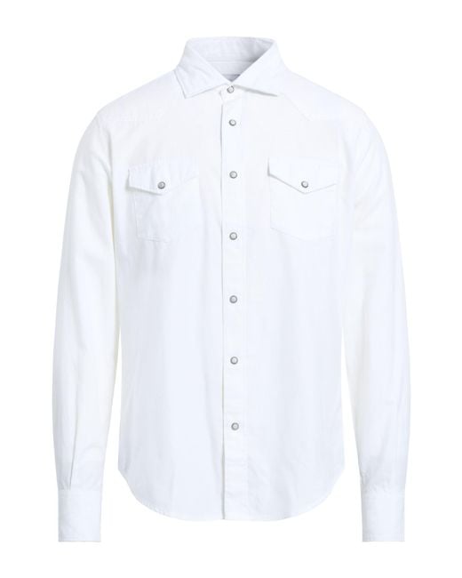 Eleventy White Shirts for men
