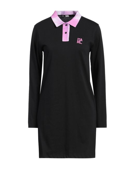 Minivestido Karl Lagerfeld de color Black