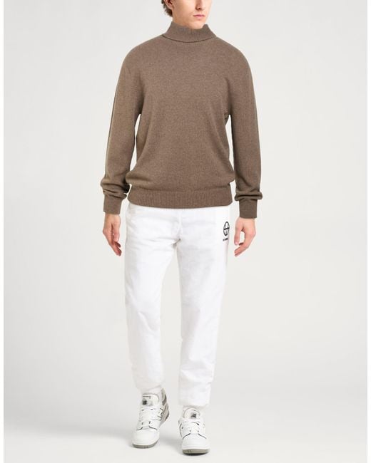 Grifoni Brown Turtleneck Cashmere for men