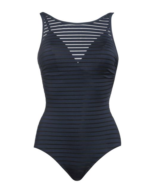 Jets by Jessika Allen Blue One-piece Swimsuit
