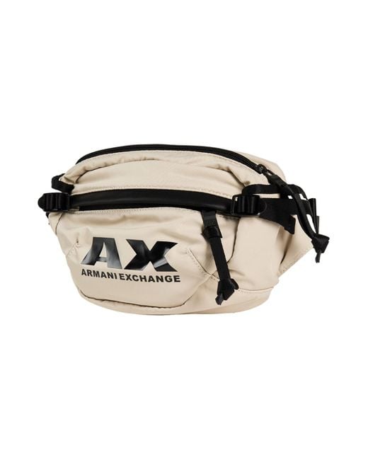 ARMANI EXCHANGE Black Belt Bag Polyester for men