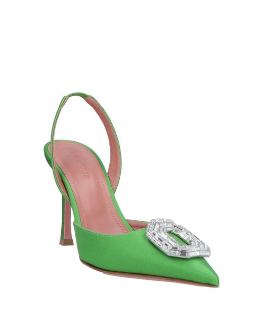 AMINA MUADDI Green Pumps