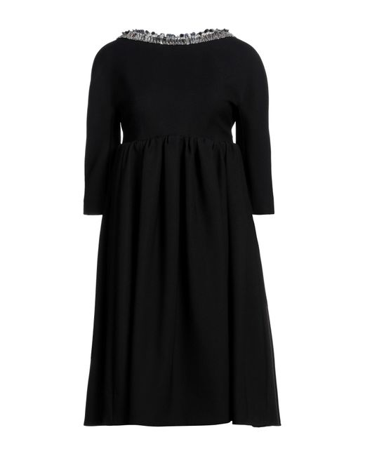 Prada Black Mini Dress