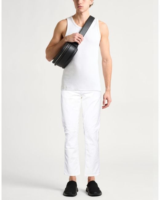 Department 5 White Jeans for men