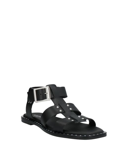 Apepazza Black Sandals