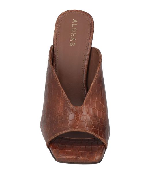 Alohas Brown Sandals