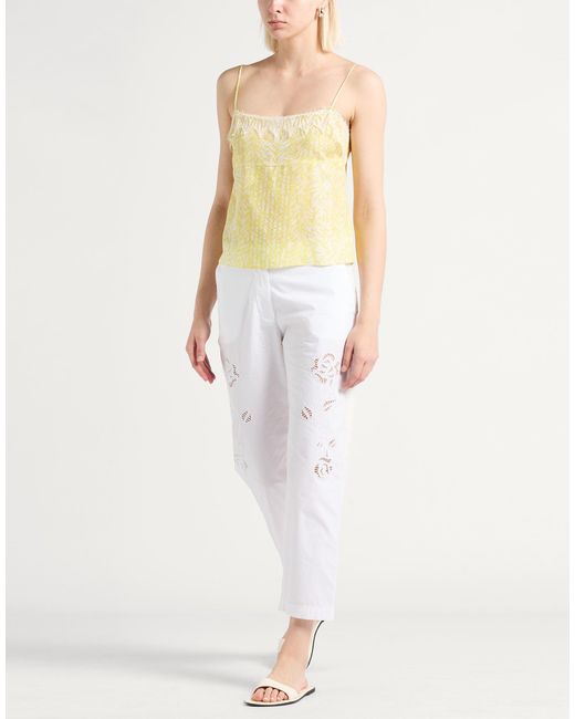 Twinset White Trouser