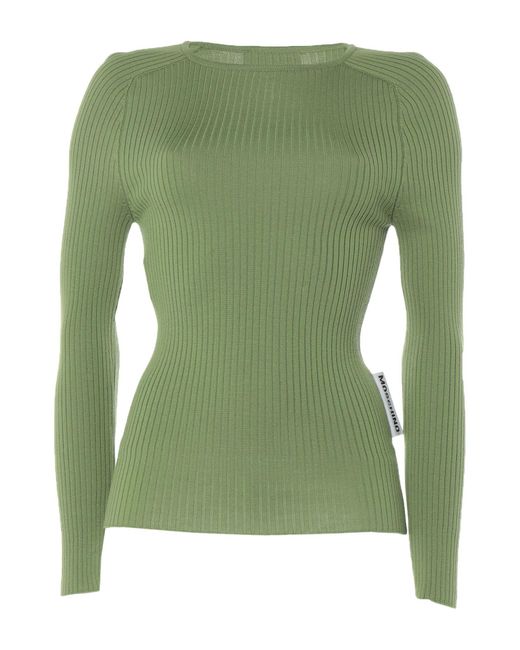 Moschino Green Pullover