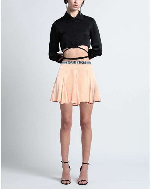 The Kooples Pink Mini Skirt