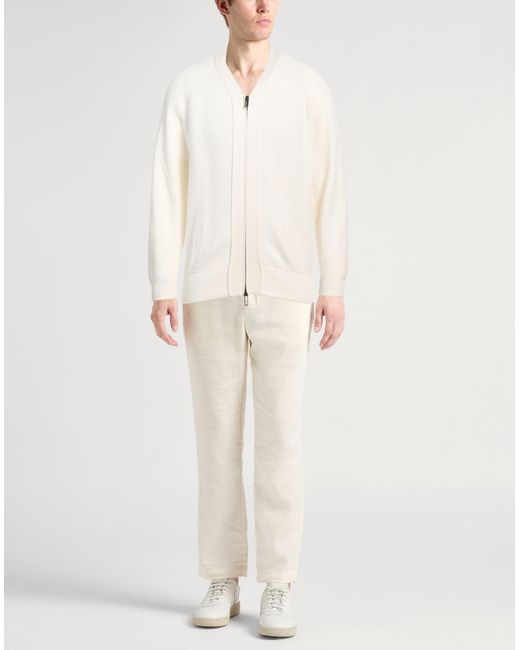 Emporio Armani Strickjacke in White für Herren