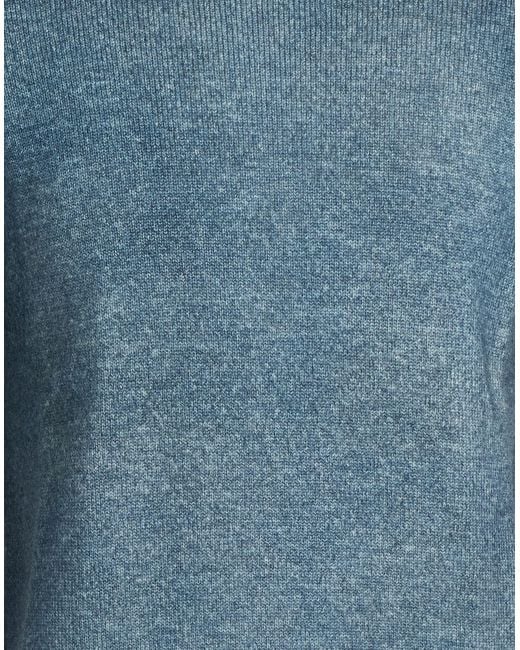 Aragona Blue Turtleneck for men