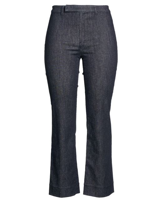 Max Mara Blue Jeans Cotton, Elastomultiester, Elastane