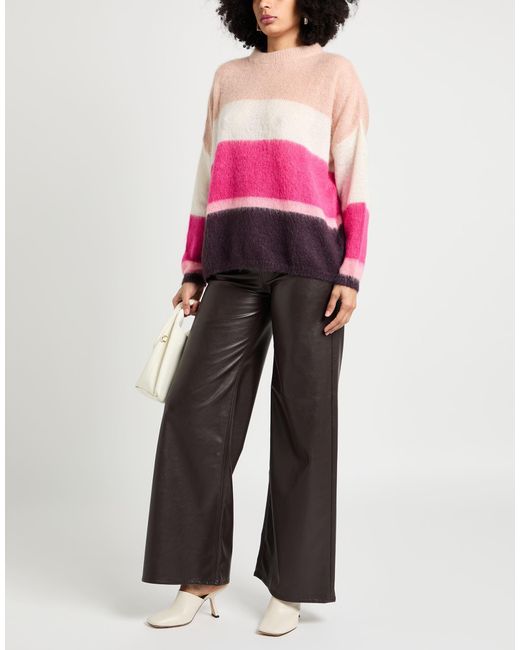 ViCOLO Pink Sweater Acrylic, Mohair Wool, Polyamide