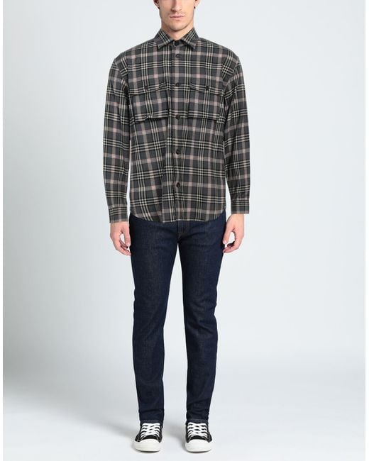 Manuel Ritz Gray Shirt for men