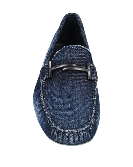Tod's Blue Loafers for men