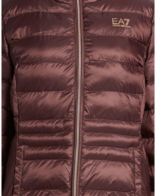 EA7 Brown Puffer