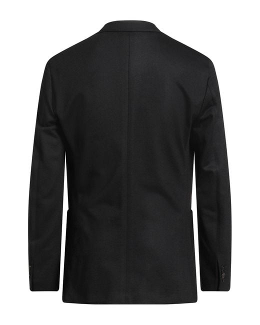 Boglioli Black Blazer for men