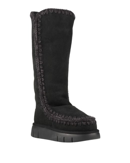 Mou Black Boot