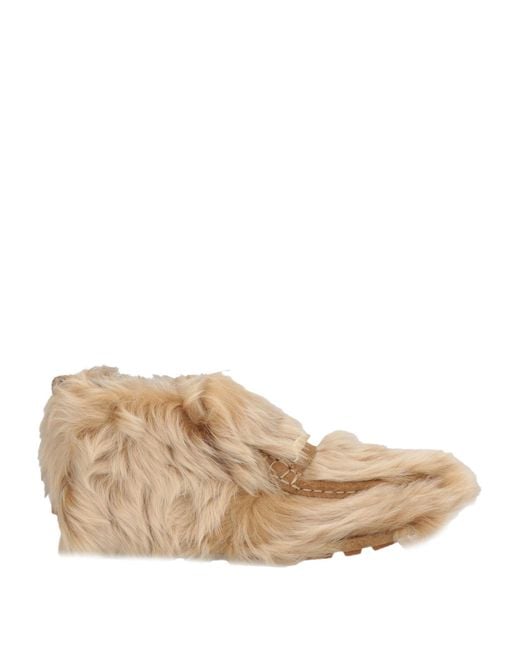 Bally Natural Ankle Boots Lambskin