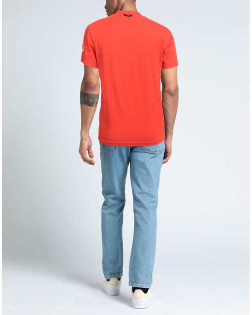 Napapijri Red T-shirt for men