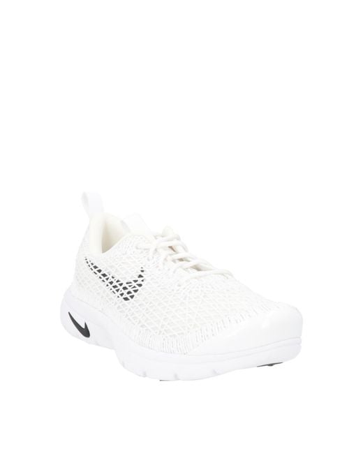 Nike White Sneakers Textile Fibers for men
