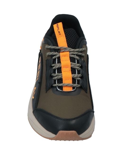 Replay Black Trainers for men