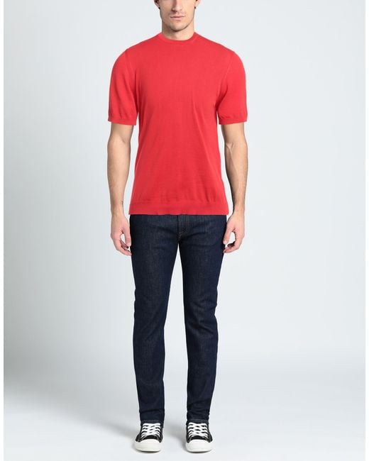 Drumohr Red Jumper for men