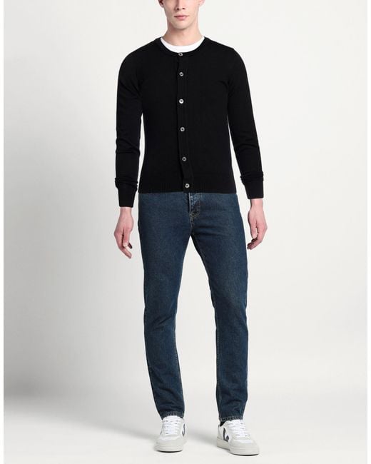 Alpha Studio Black Cardigans for men