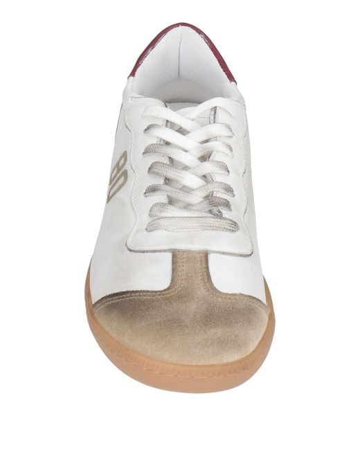 Be980 White Sneakers Leather for men